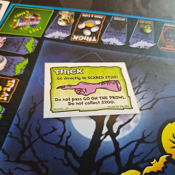 Boooo-Opoly Halloween Board Game 🎃 New Sealed (Box Flaw) - Picture 5 of 16